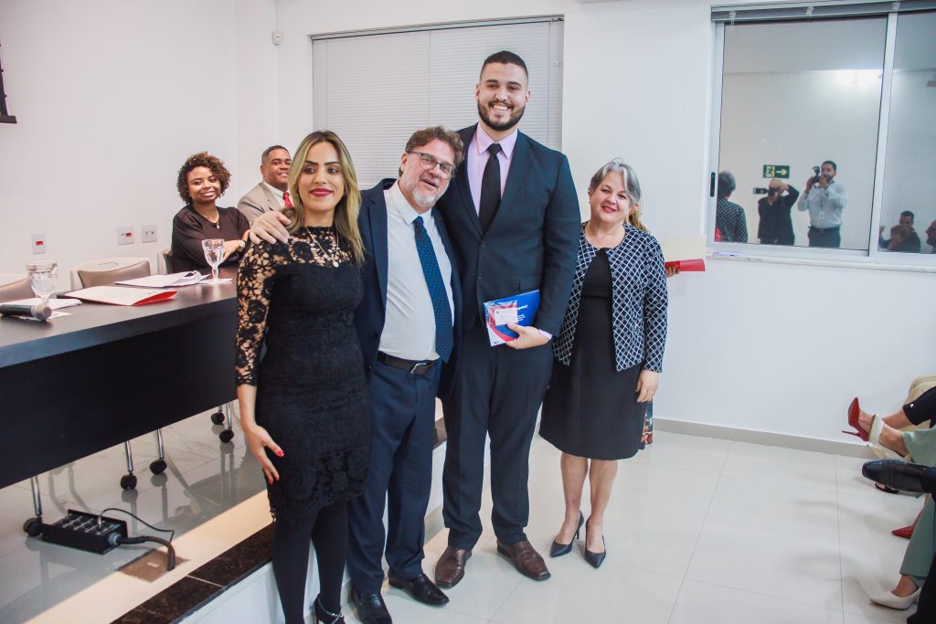 Presidente ângela botelho é paraninfa em entrega de carteiras da 100ª subseção