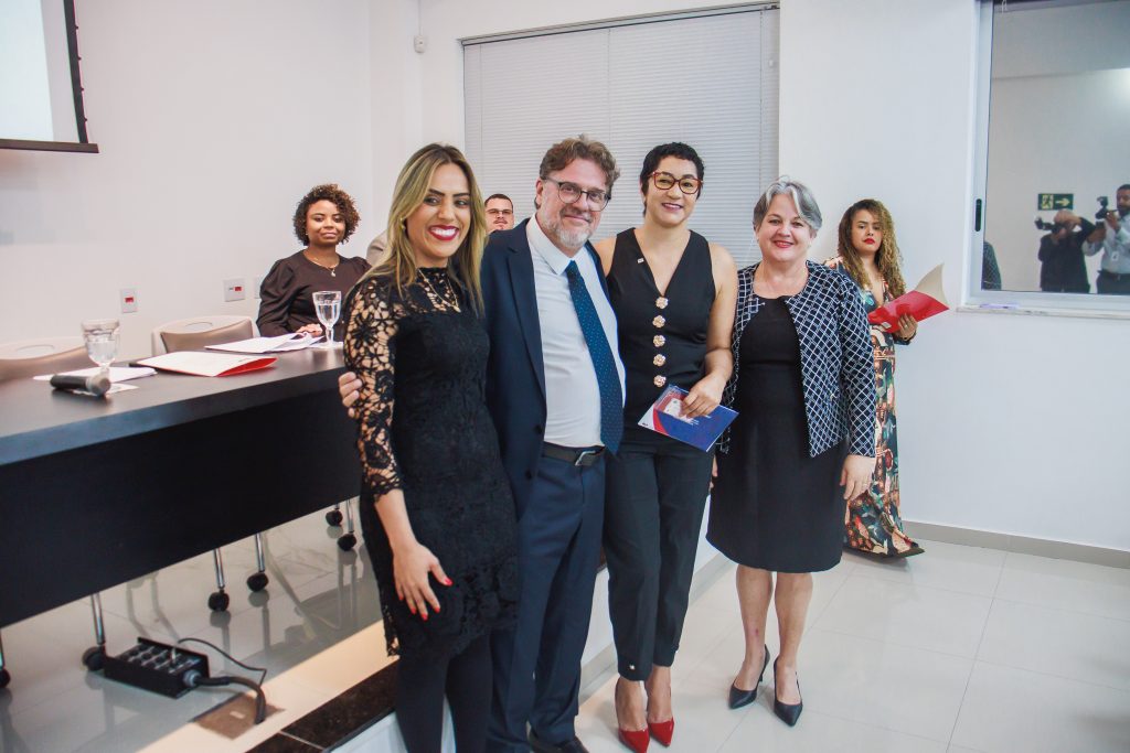 Presidente ângela botelho é paraninfa em entrega de carteiras da 100ª subseção