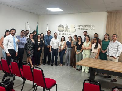 Presidente da CAAMG realiza visita à OAB Formiga (Crédito: OAB Formiga)